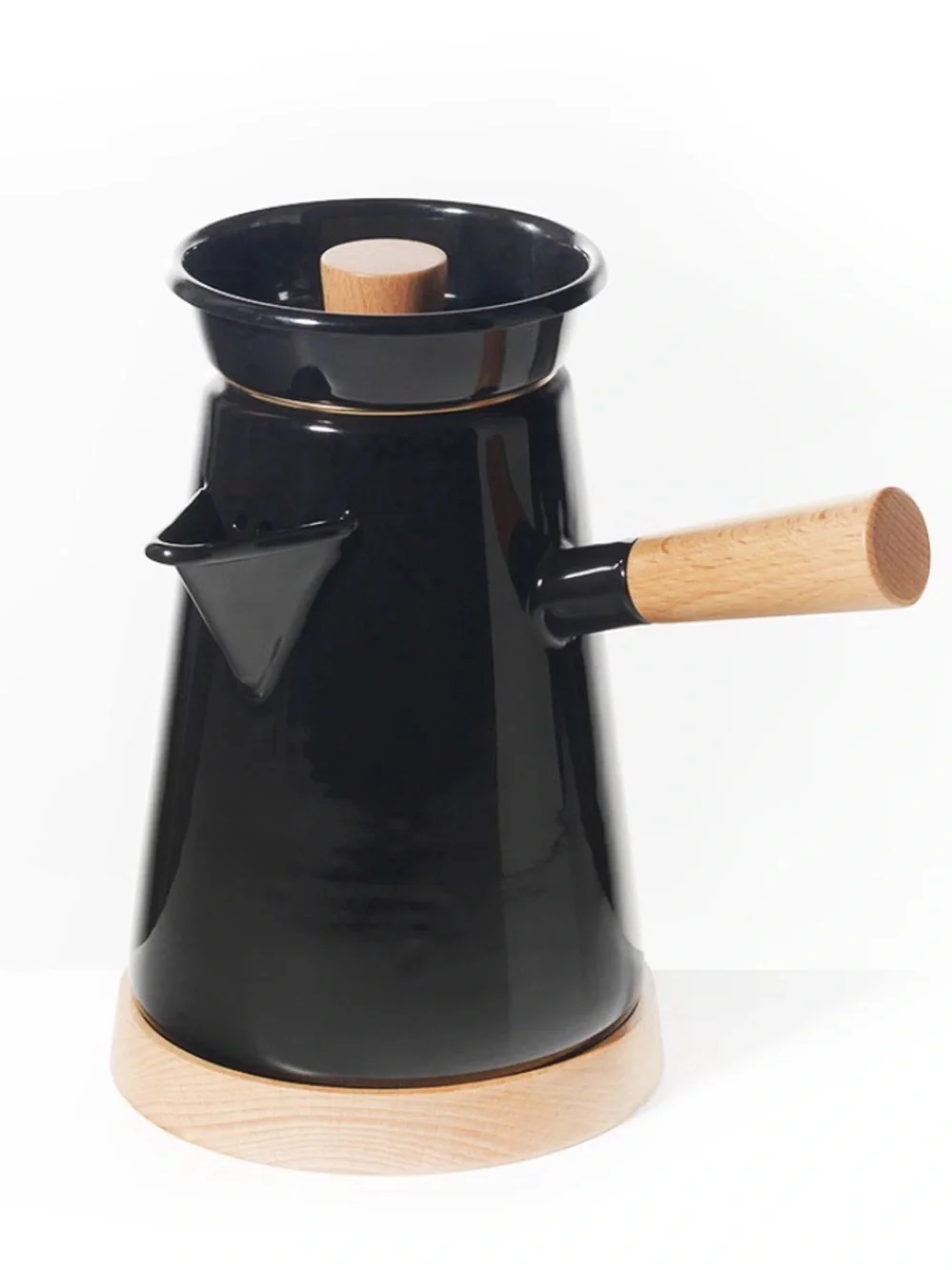 Umbra Shift Cowboy Coffee Maker Pitcher Black Minimalist